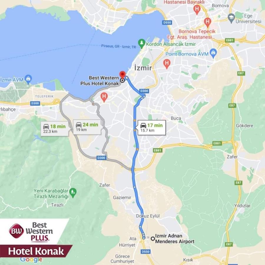 Best Western Plus Hotel Konak Izmir Exterior foto